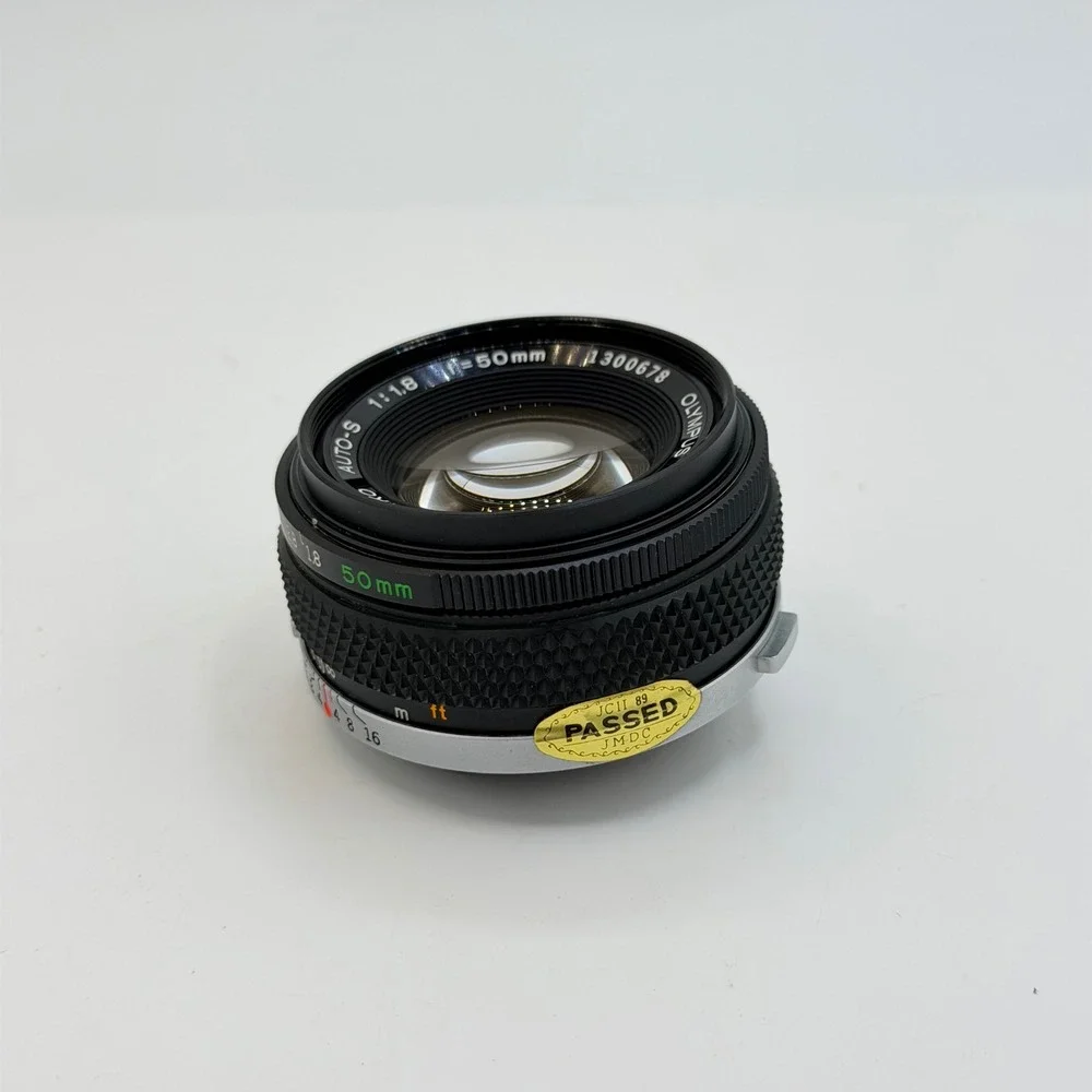 Olympus OM-System F.Zuiko Auto-S 50mm f/1.8 Lens - Heavy Fungus - AS IS Repair